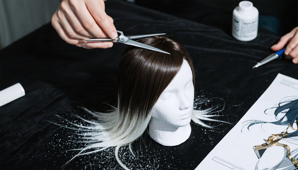 texturize wig with precision