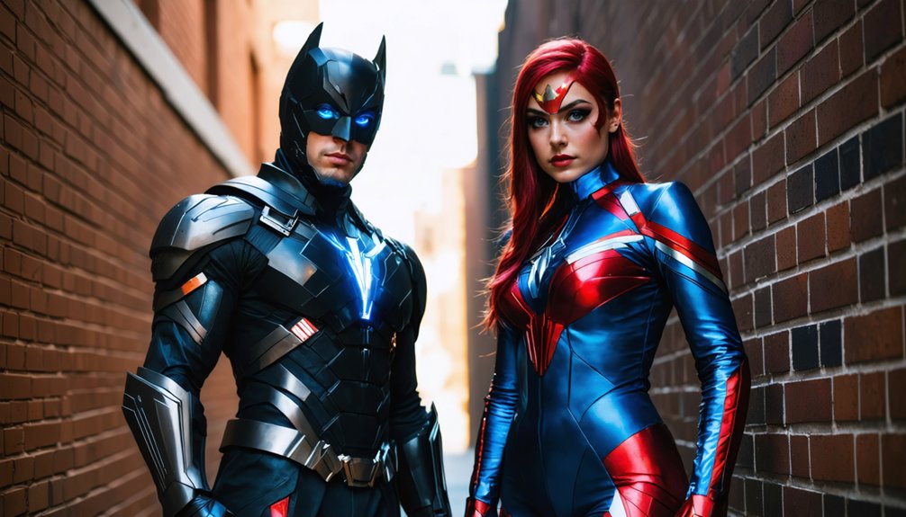 top superhero cosplay duos