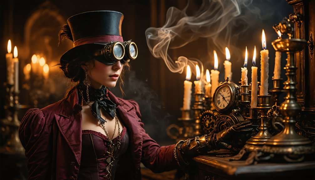 unique retro dark fashion