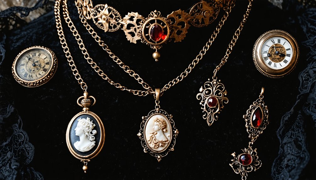 velvet lace steampunk elegance