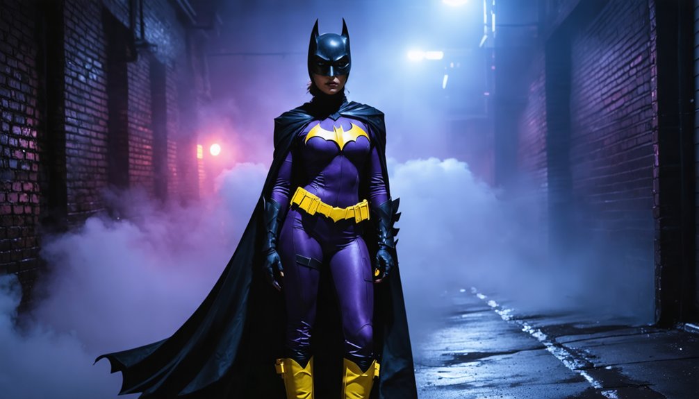 vibrant adaptable batgirl look