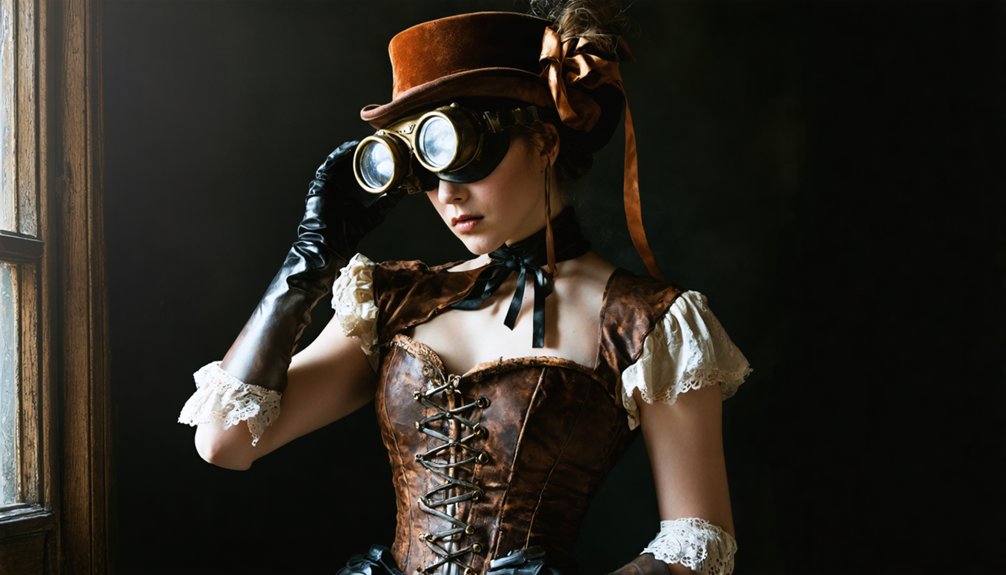 victorian elegance meets steampunk grit