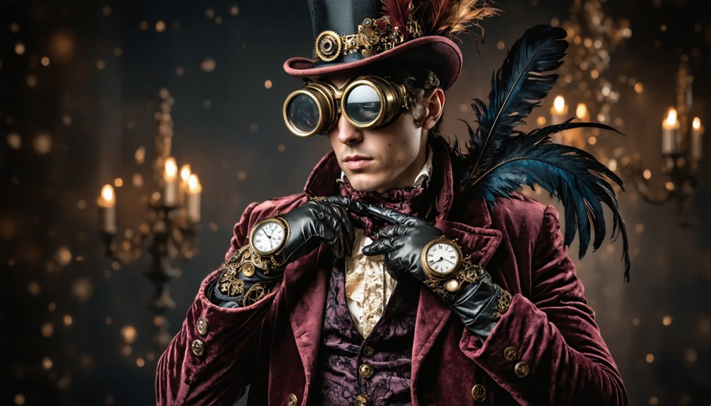 victorian elegance with mechanical flair