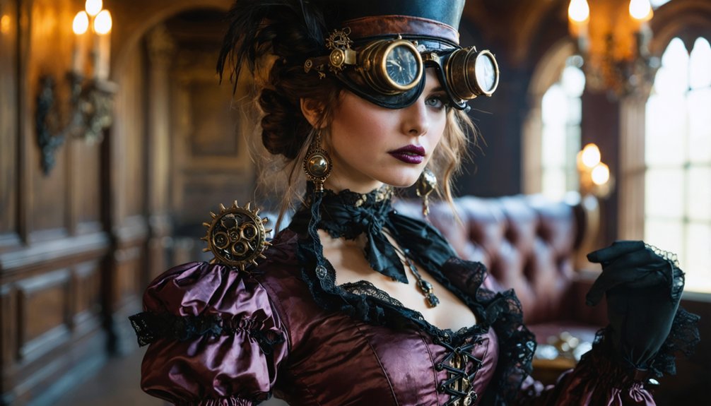 victorian gothic steampunk fashion