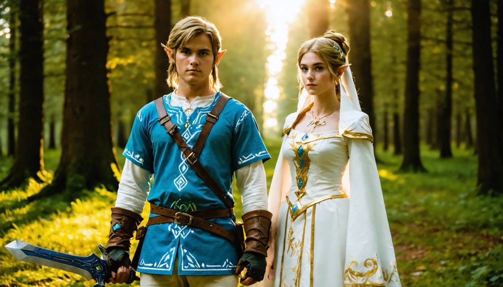 video game couple costumes