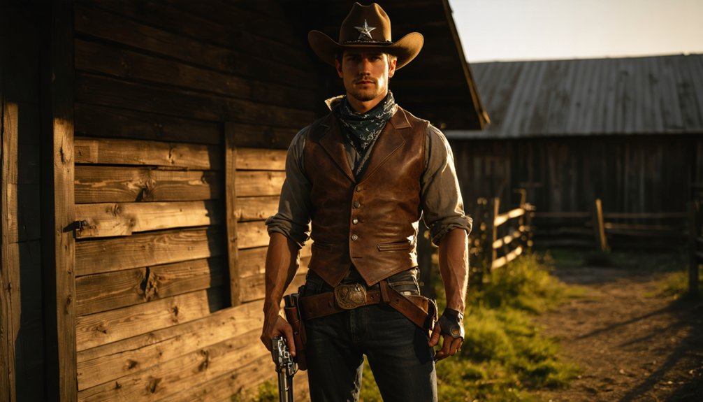 western sheriff costume accessories