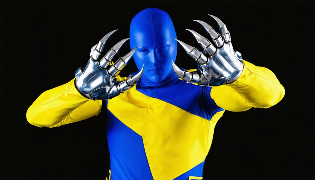 bold colorful flexible claws