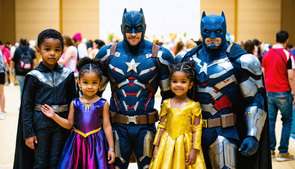 cohesive family movie costumes