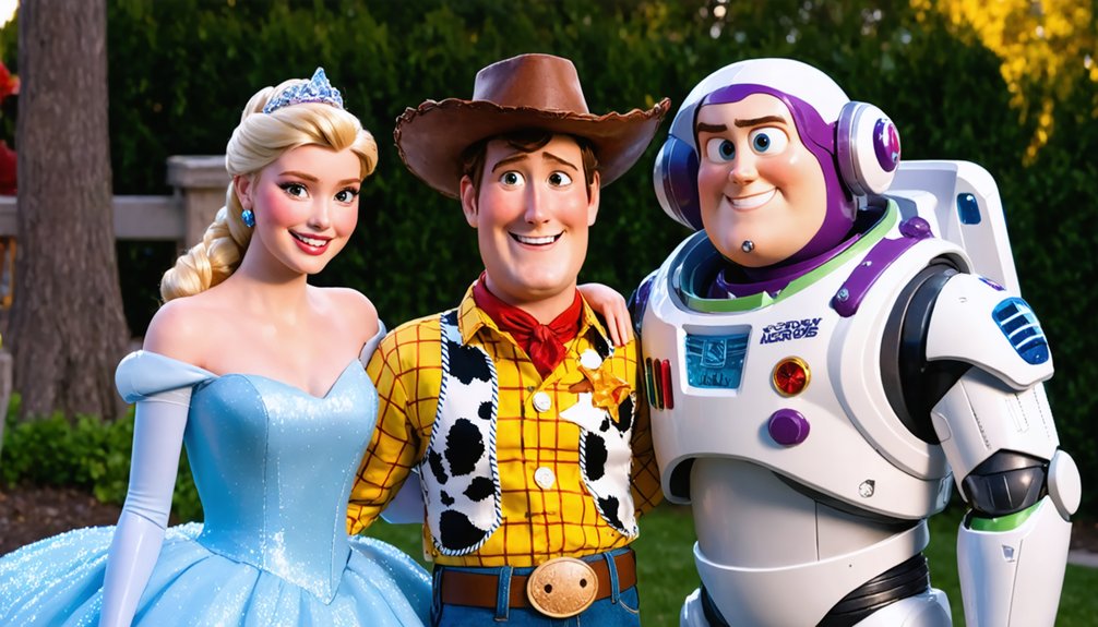 costumes of disney pixar