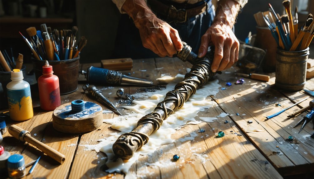 crafting cosplay staff details