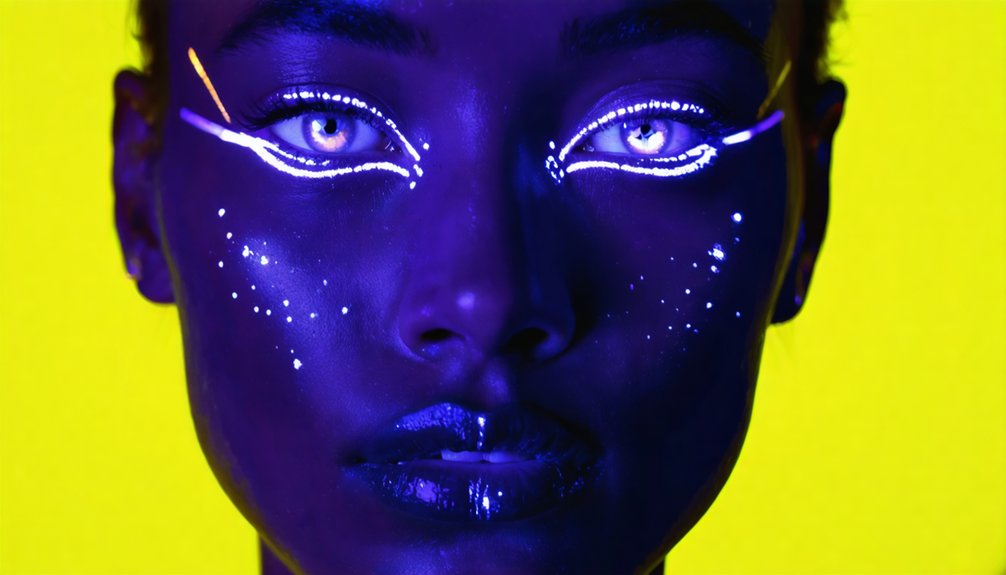 create luminous uv makeup