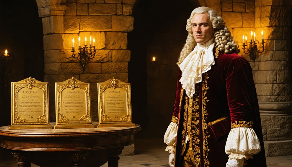elegant ornate noble attire