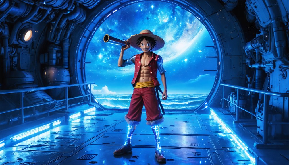 galactic luffy cosplay transformation