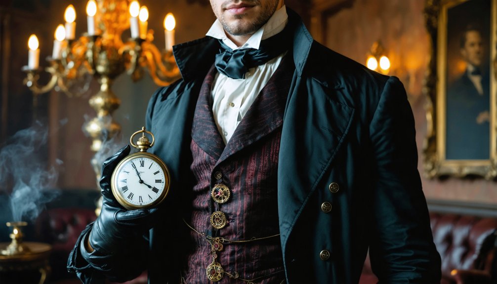 gothic steampunk aristocrat cosplay