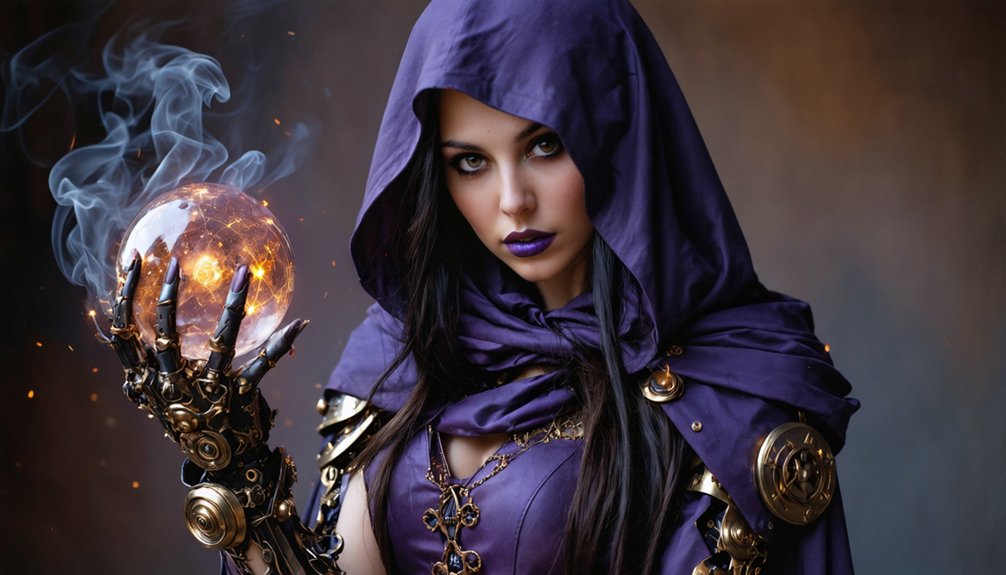 gothic steampunk cosplay design