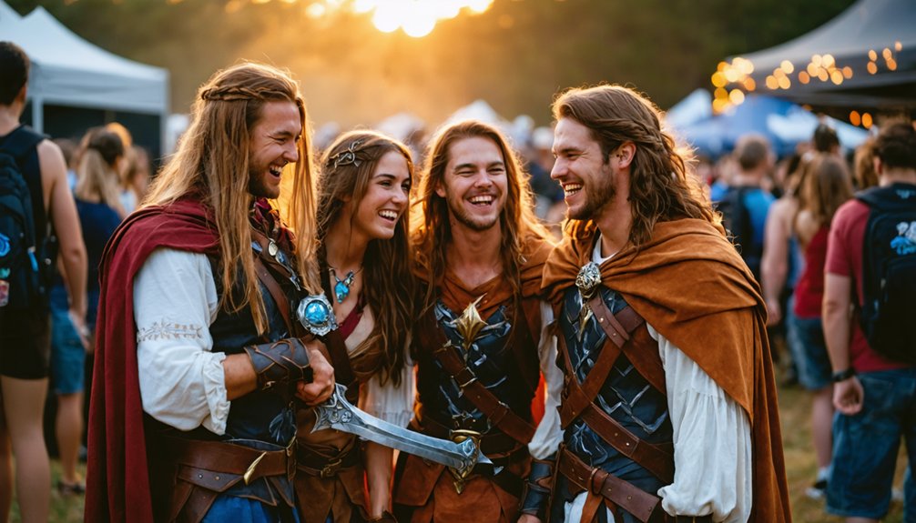 group cosplay boosts confidence
