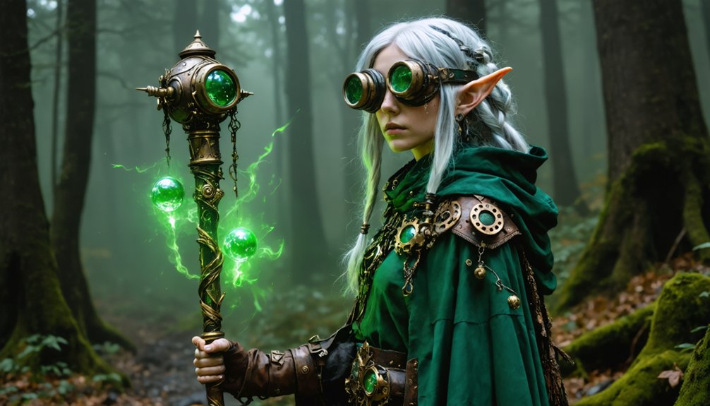 magical steampunk elven fusion
