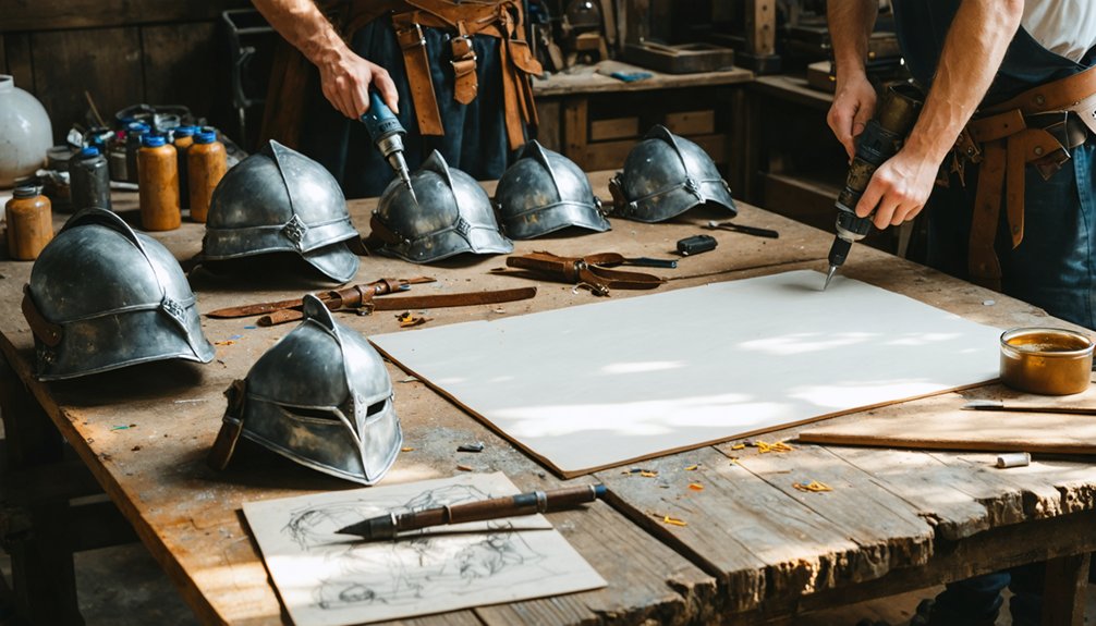 medieval fantasy armor crafting