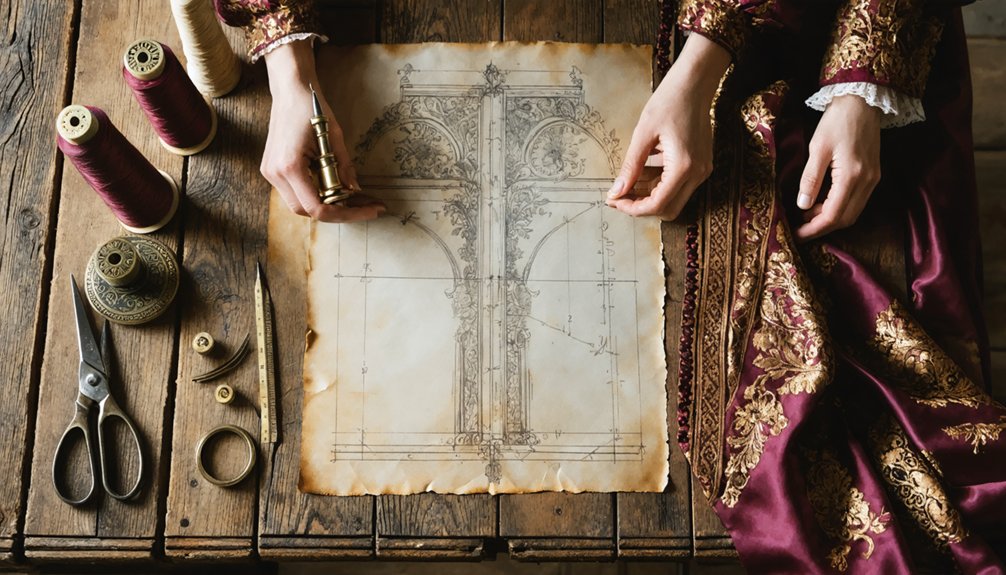 precise costume creation process