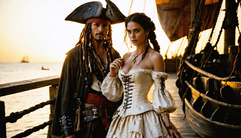 recognizable iconic couple cosplays