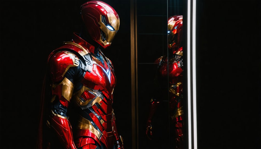 showcase costume with lighting