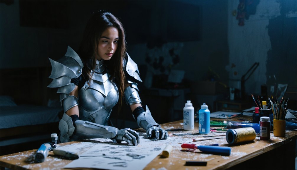 simple recognizable costume details