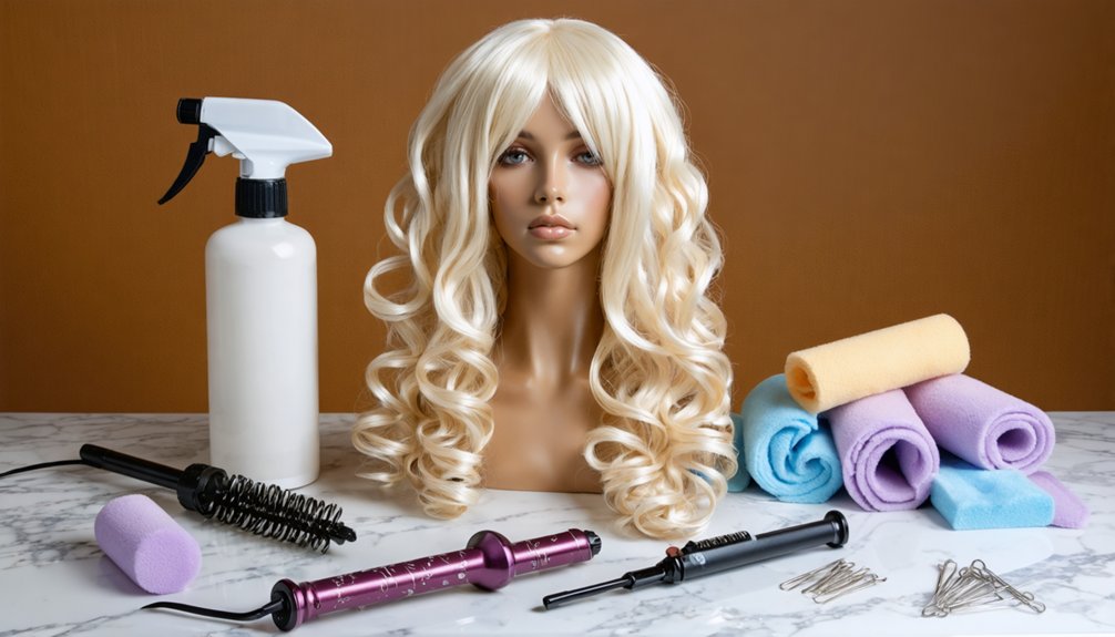top cosplay wig curling methods