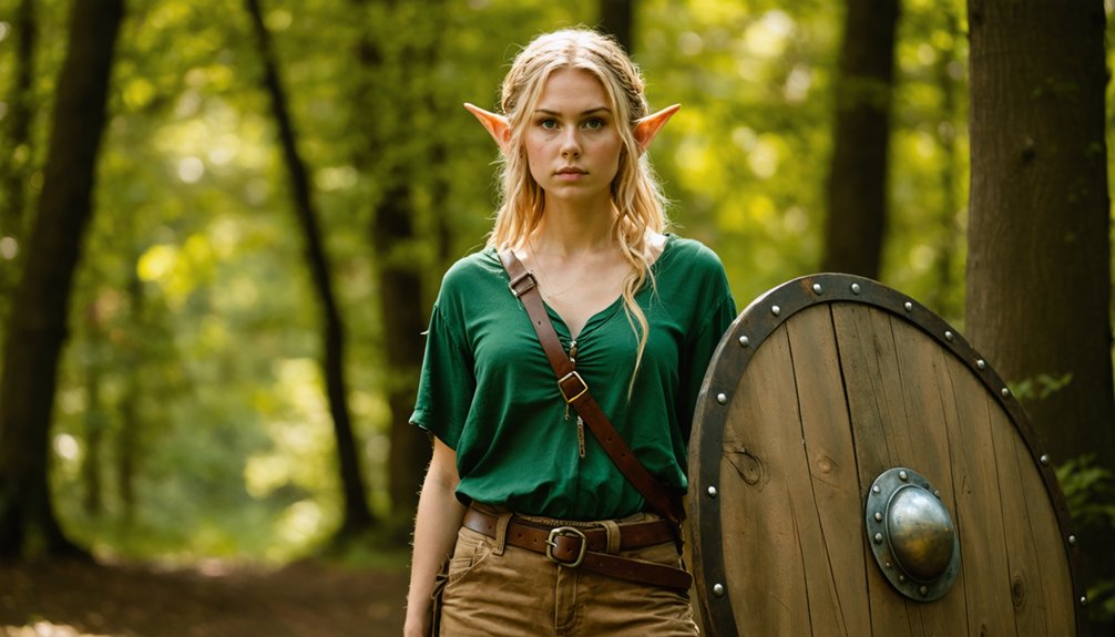 zelda cosplay green shirt